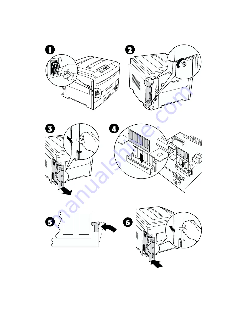 Xerox 7300DT - Phaser Color Laser Printer Скачать руководство пользователя страница 6