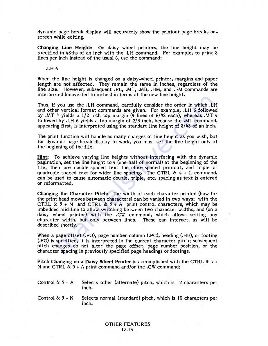 Xerox 820-II Word Processing Applications And Reference Manual Download Page 158