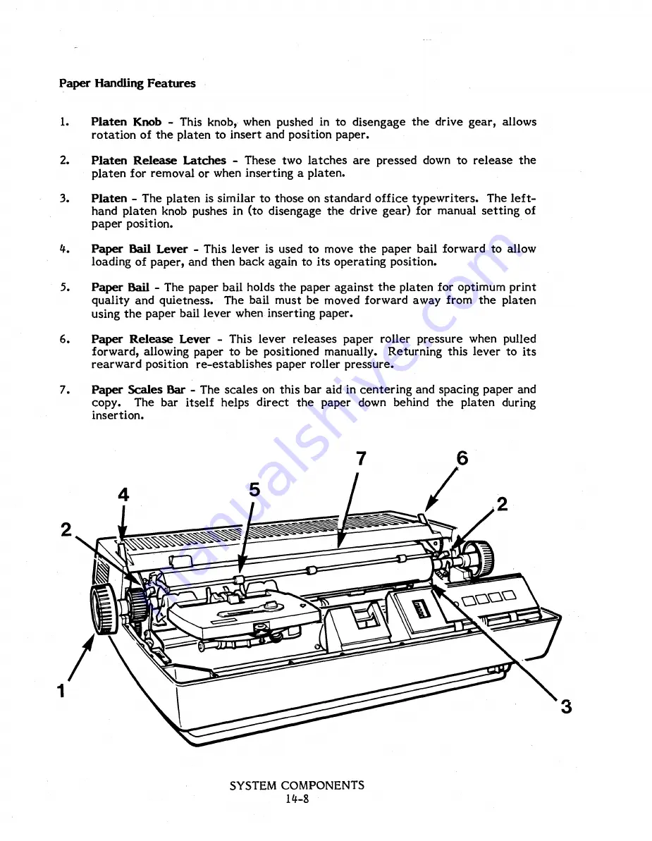 Xerox 820-II Word Processing Applications And Reference Manual Download Page 226