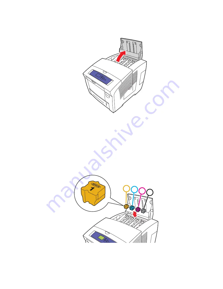 Xerox 8500N - Phaser Color Solid Ink Printer User Manual Download Page 94