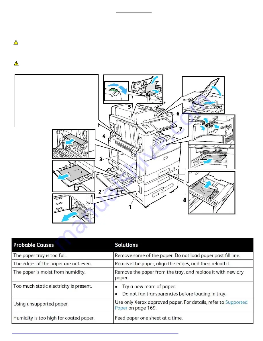 Xerox AltaLink B8000 Series Manual Download Page 3