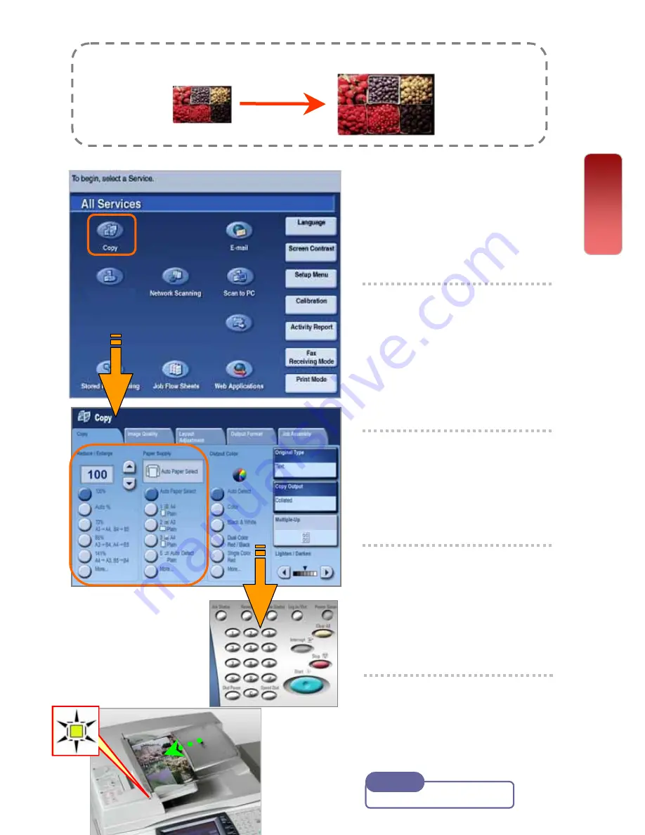 Xerox ApeosPort-III C5500 Quick User Manual Download Page 5