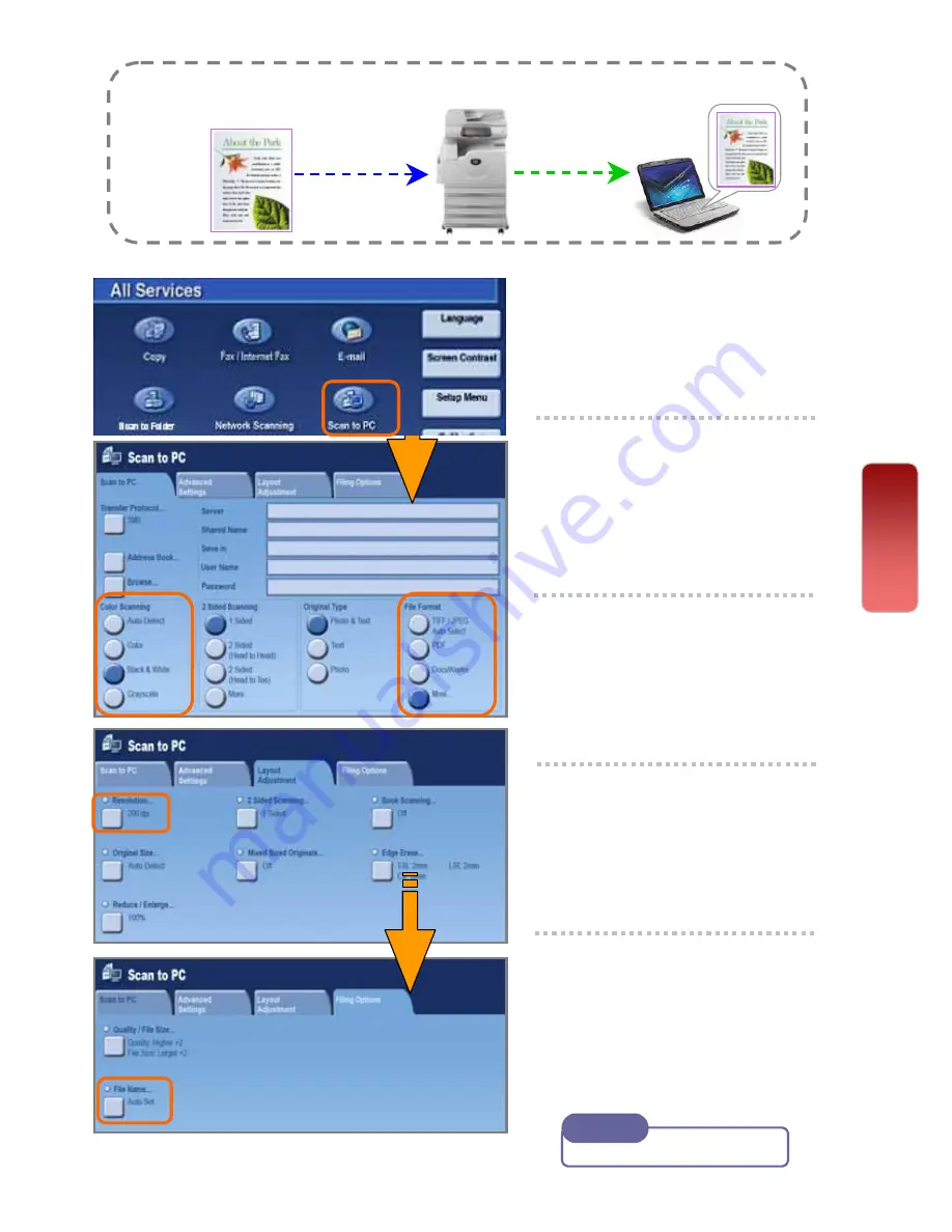 Xerox ApeosPort-III C5500 Quick User Manual Download Page 25