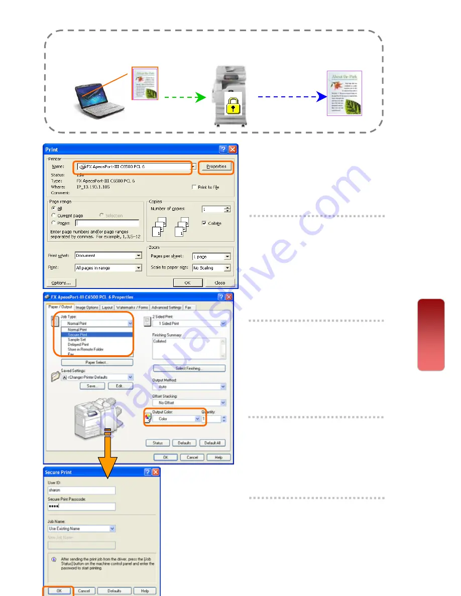 Xerox ApeosPort-III C5500 Quick User Manual Download Page 29