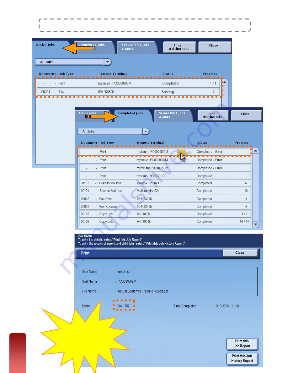 Xerox ApeosPort-III C5500 Quick User Manual Download Page 42