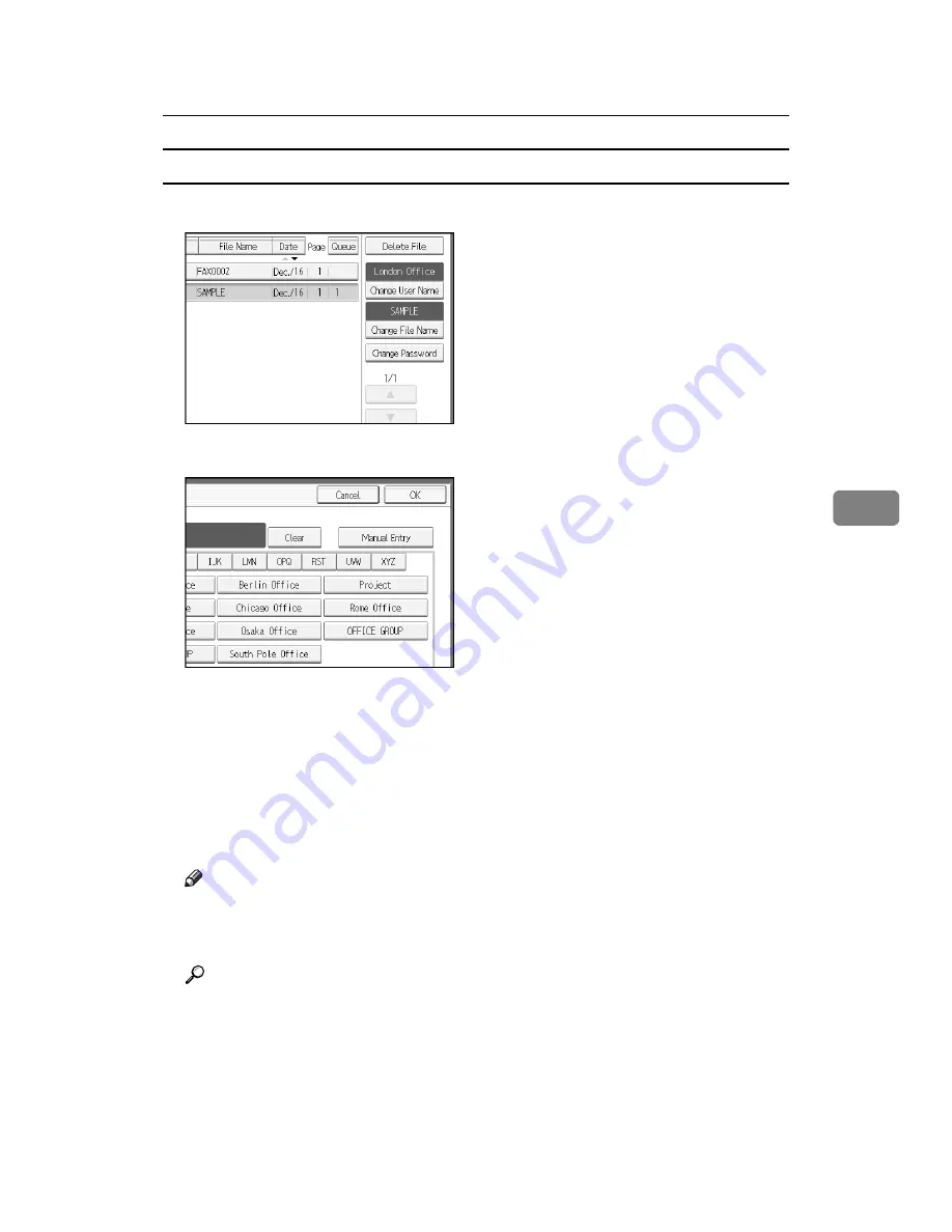 Xerox C3000 Facsimile Reference Manual Download Page 245