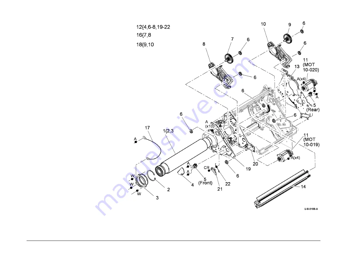 Xerox ColorQube 9303 Series Service Manual Download Page 1202