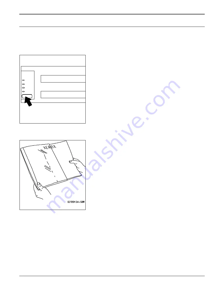 Xerox Document Binder 120 Operator'S Manual Download Page 61