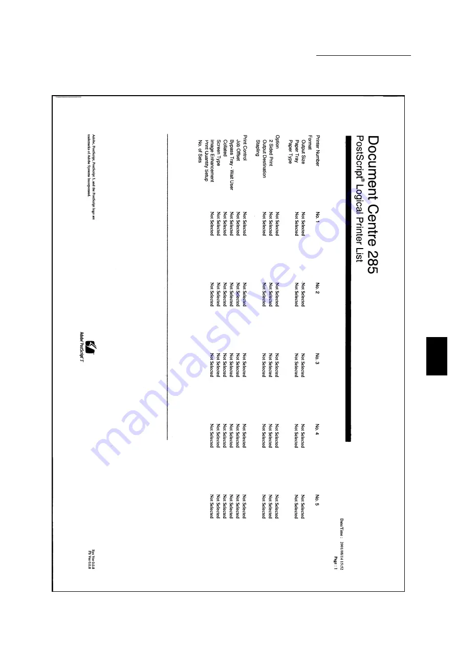 Xerox document centre 235 series User Manual Download Page 159