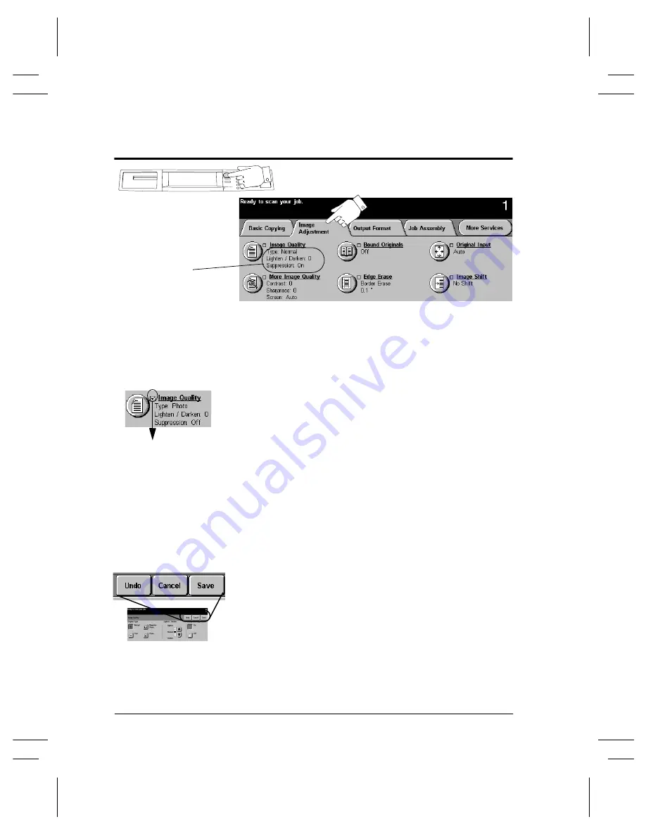 Xerox Document Centre 240 Reference Manual Download Page 58