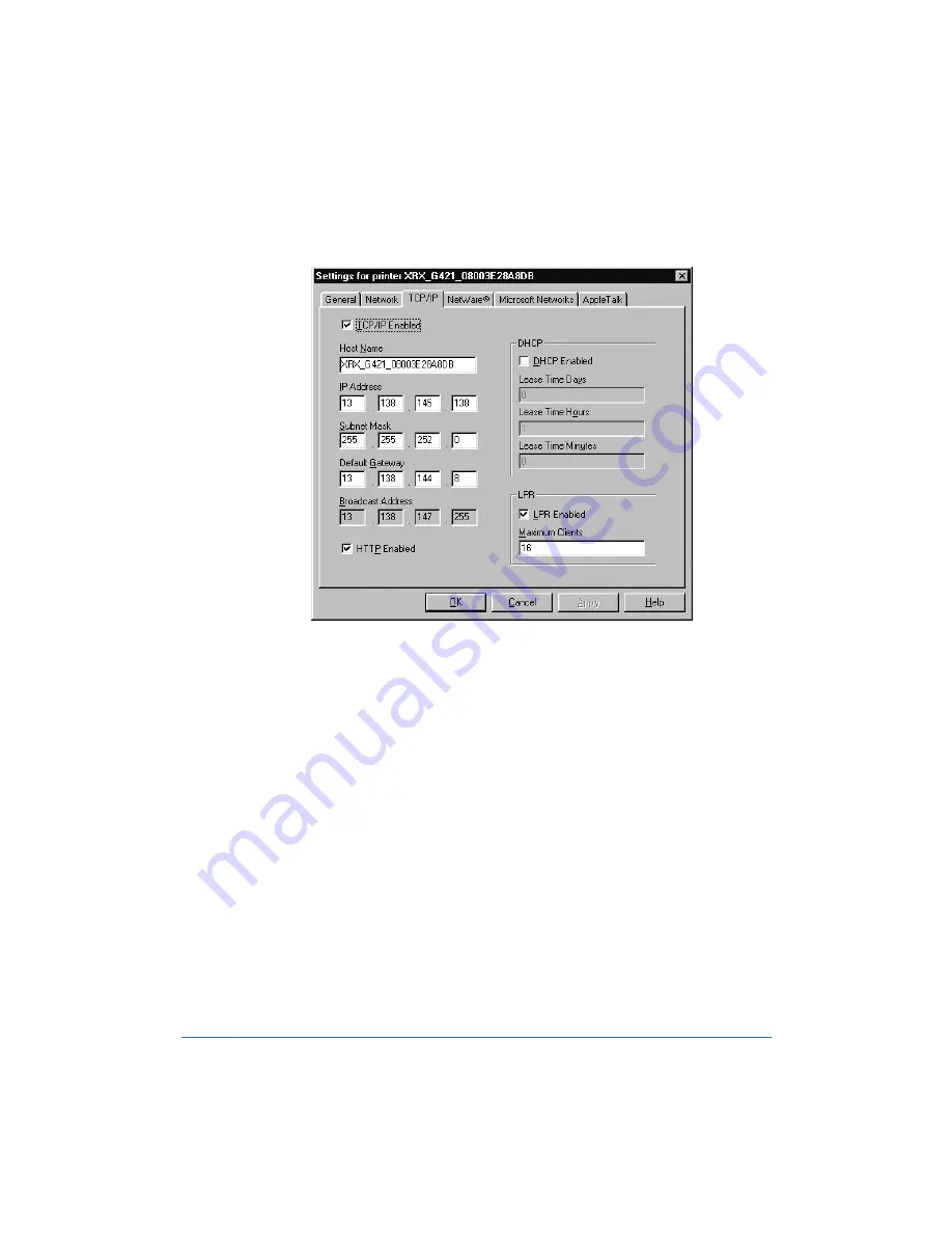 Xerox Document Centre 50 Installation Manual Download Page 94