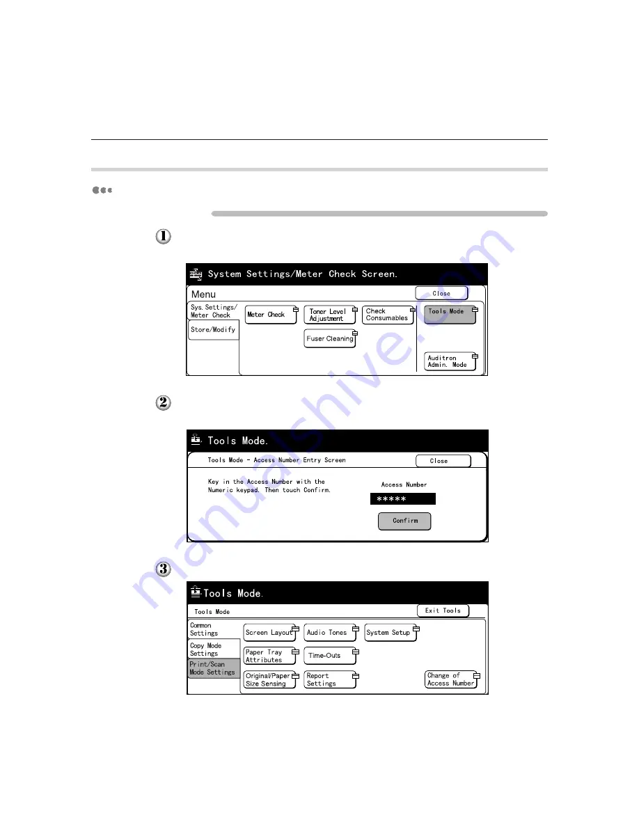 Xerox Document Centre 505 Series User Manual Download Page 30