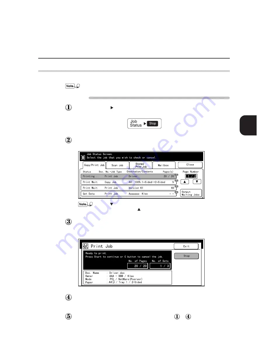 Xerox Document Centre 505 Series User Manual Download Page 51