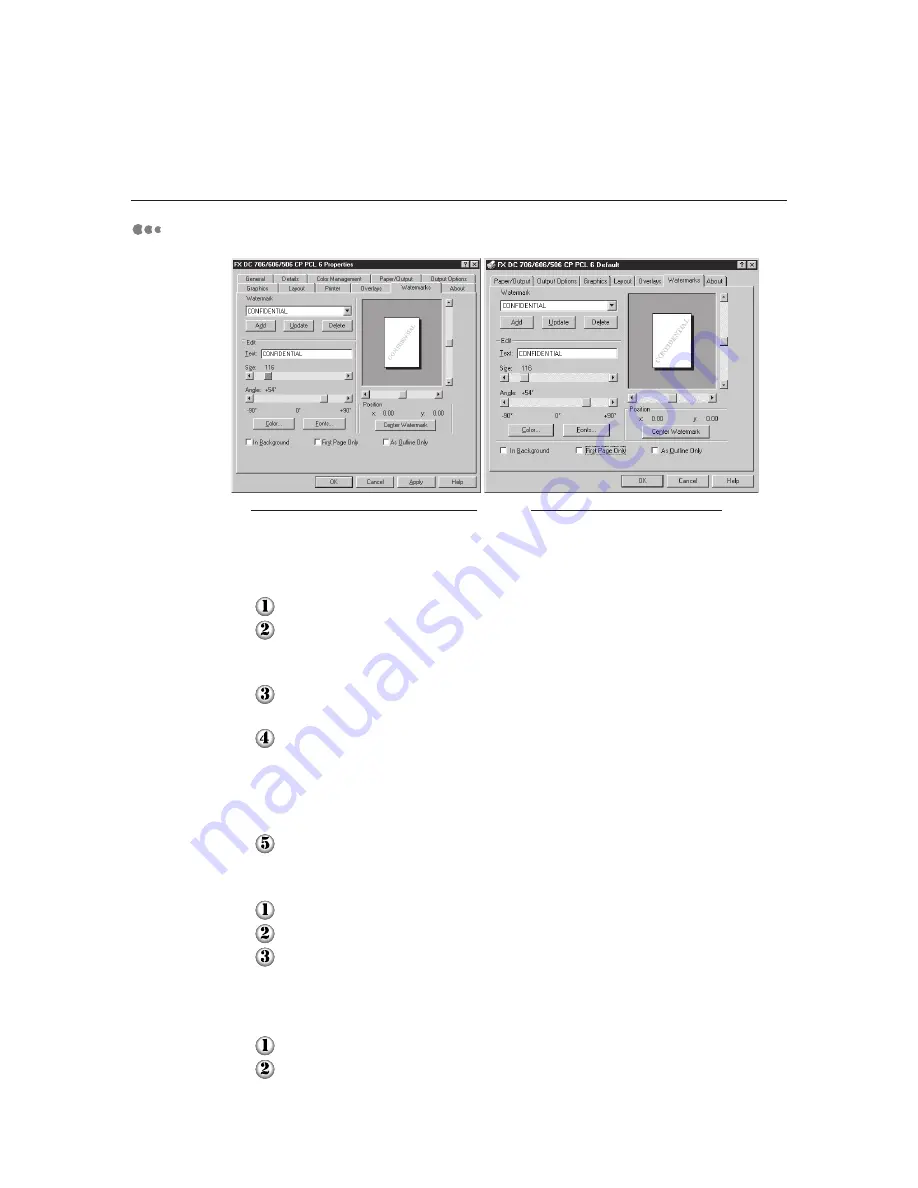 Xerox Document Centre 505 Series User Manual Download Page 88