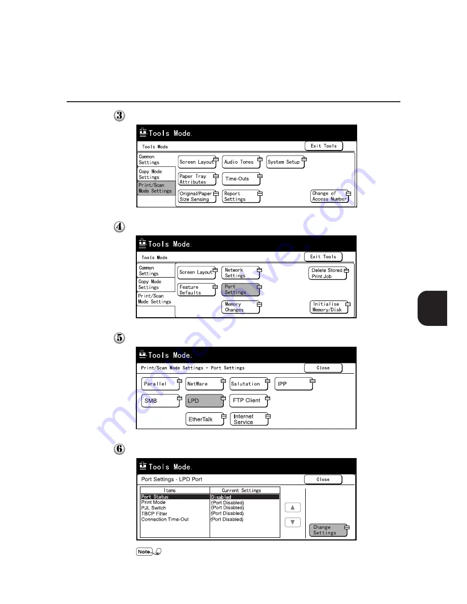 Xerox Document Centre 505 Series User Manual Download Page 95