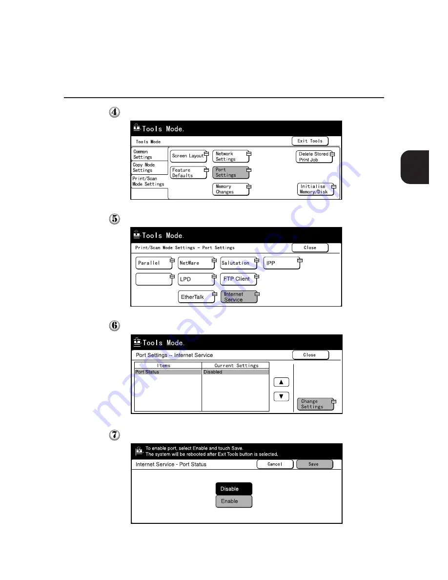 Xerox Document Centre 505 Series User Manual Download Page 161