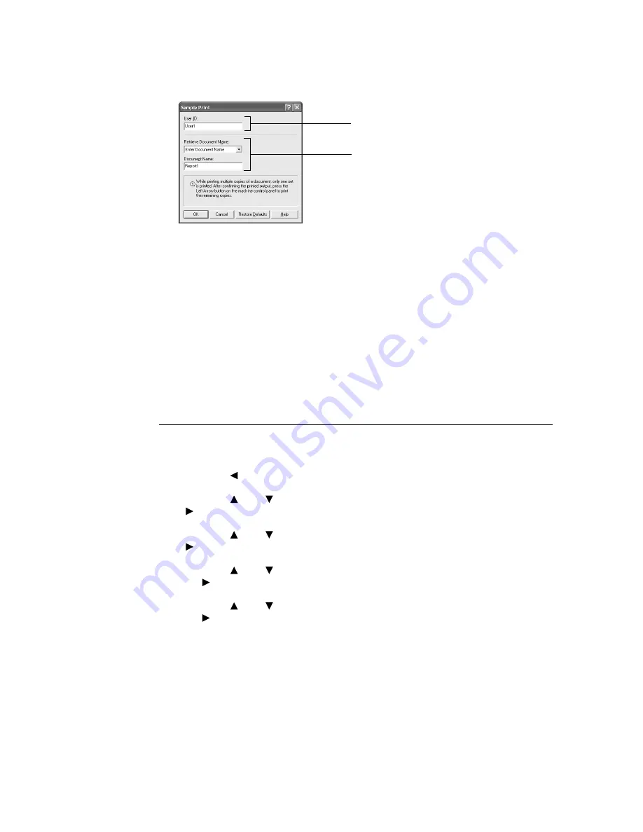 Xerox DocuPrint 240A User Manual Download Page 36