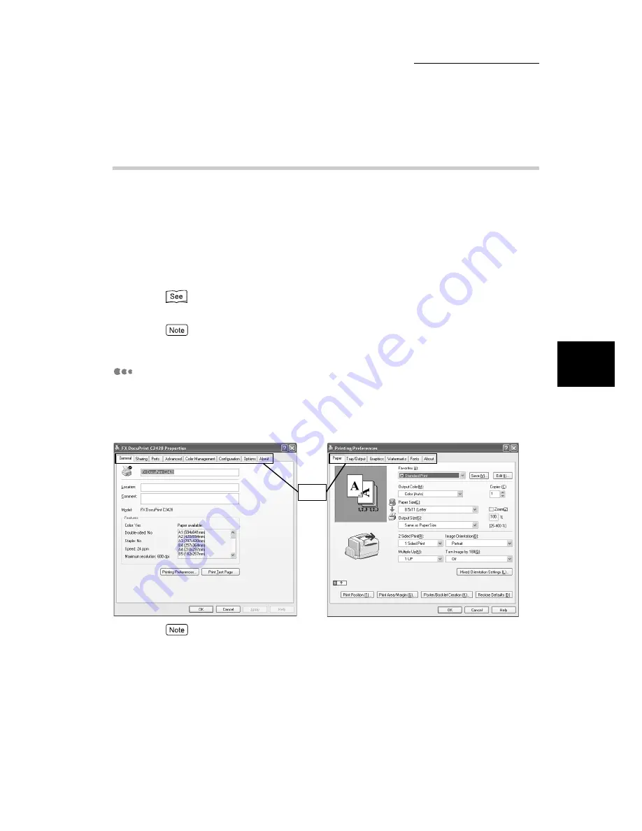 Xerox DocuPrint C2428 User Manual Download Page 61