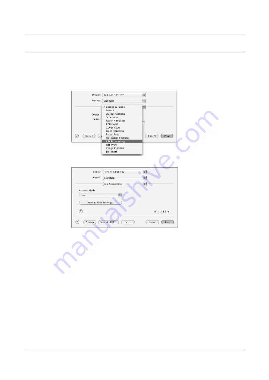 Xerox DocuPrint C3120 DX User Manual Download Page 80