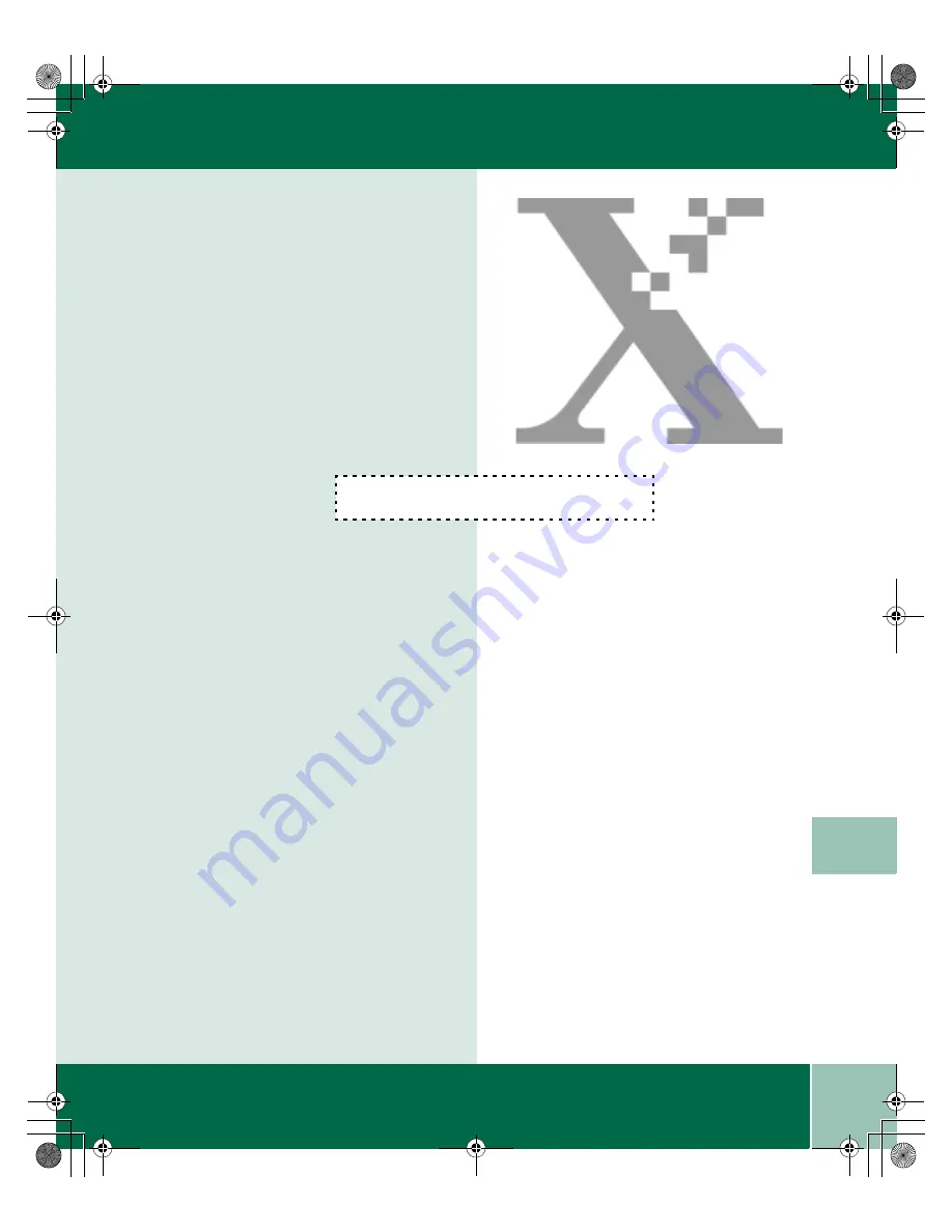 Xerox DocuPrint M750 Quick Reference Manual Download Page 41