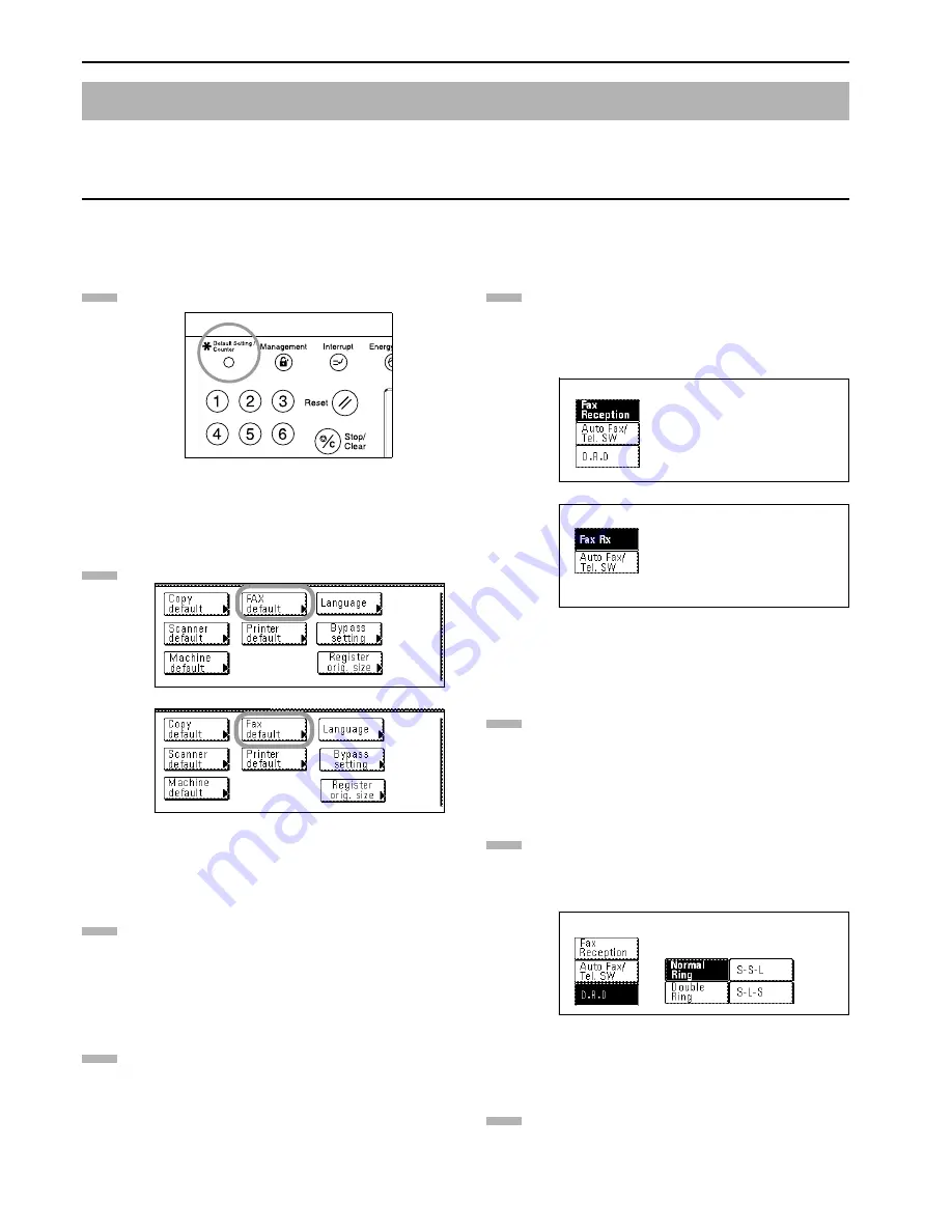 Xerox FAX System (J) Operation Manual Download Page 160