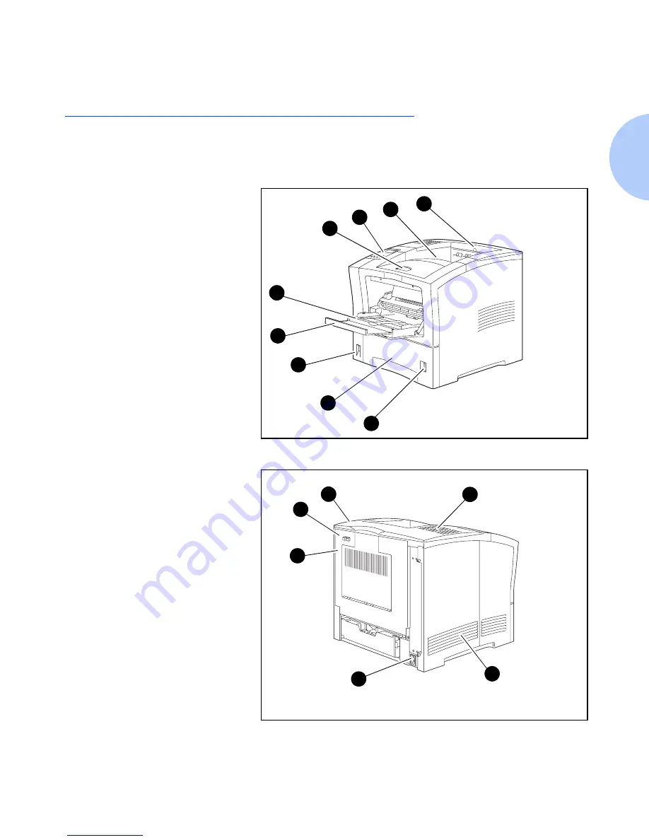 Xerox N2125A/DT - DocuPrint B/W Laser Printer User Manual Download Page 23