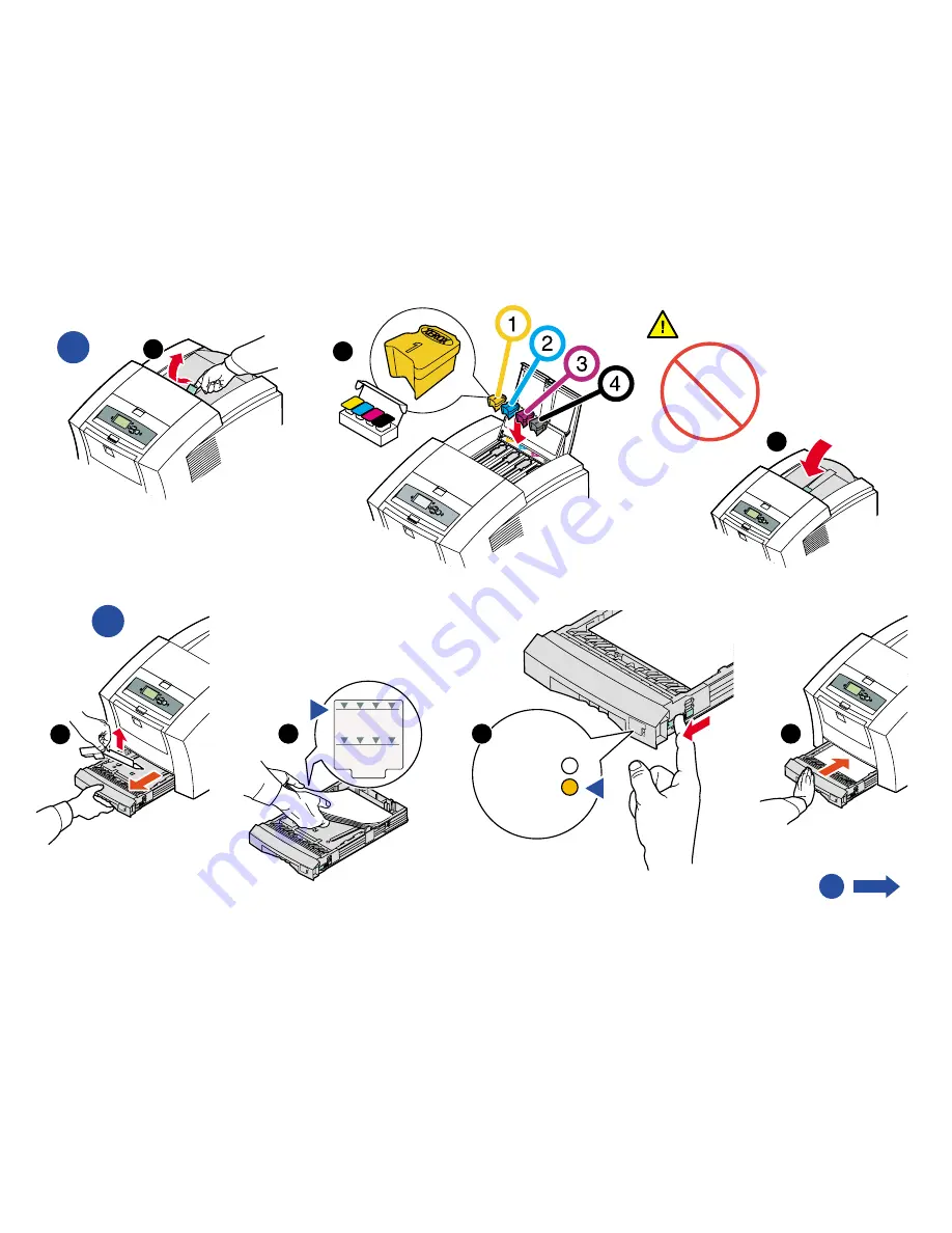 Xerox P H A S E R 8 2 Скачать руководство пользователя страница 3