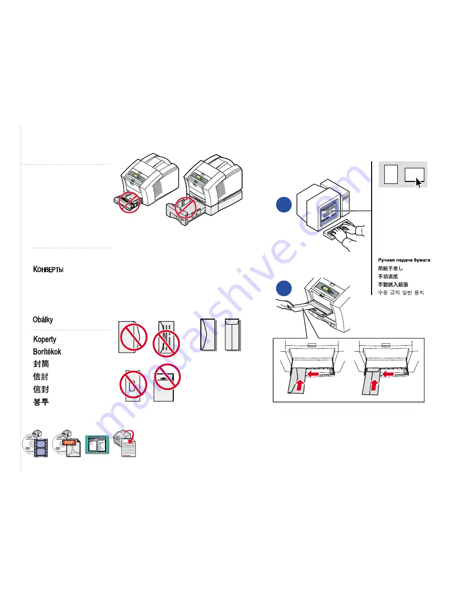 Xerox P H A S E R 8 2 Quick Manual Download Page 26