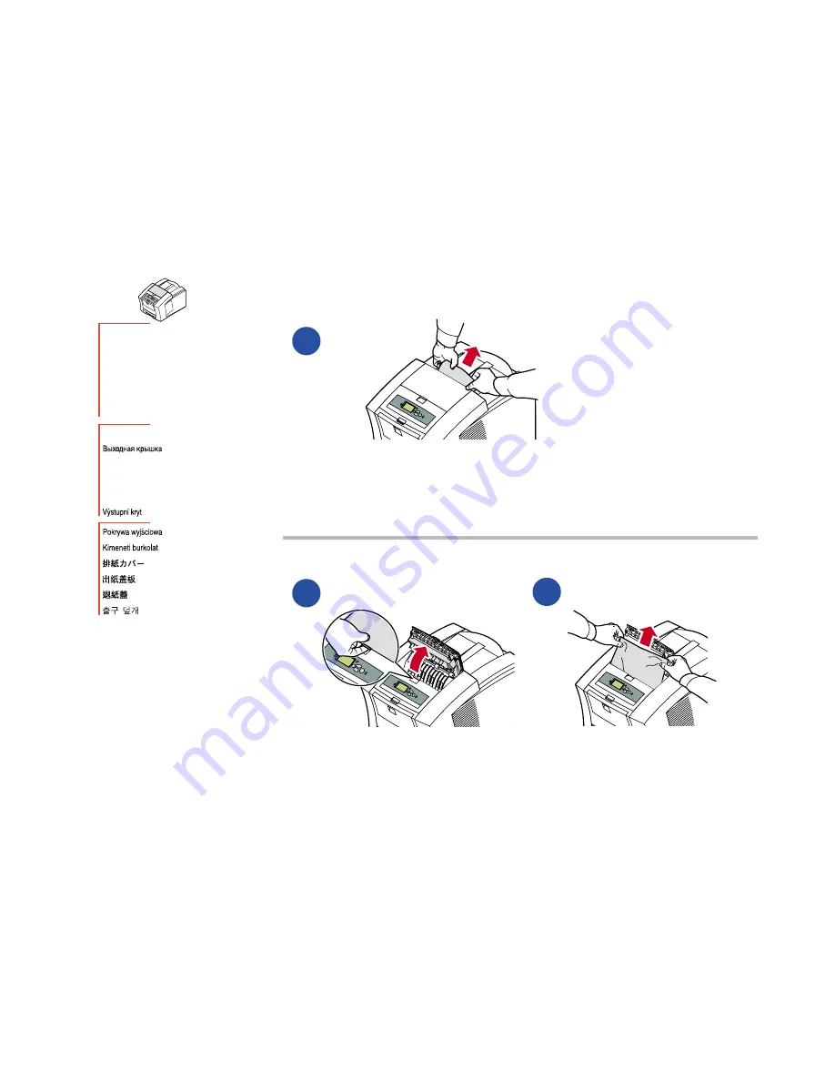 Xerox P H A S E R 8 2 Quick Manual Download Page 28