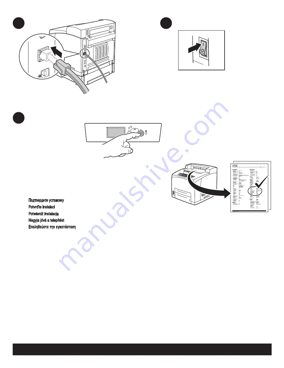 Xerox Phaser 4500DT Installation Manual Download Page 20