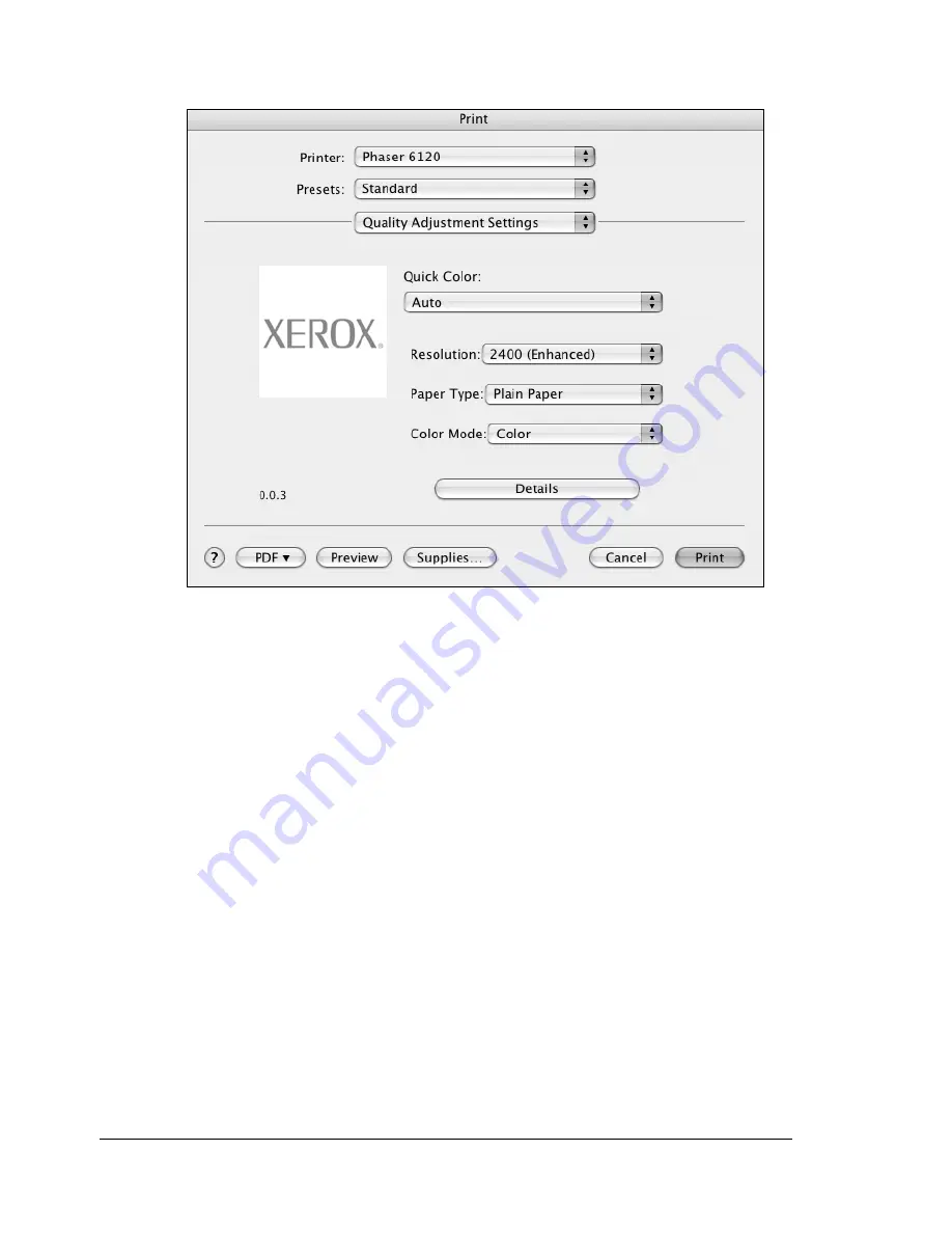 Xerox Phaser 6120 Reference Manual Download Page 65