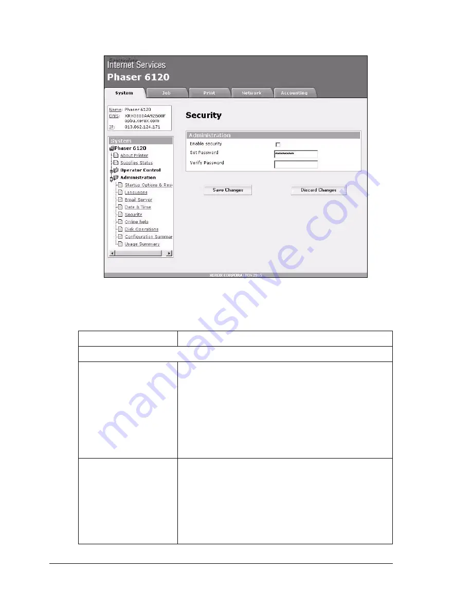 Xerox Phaser 6120 Reference Manual Download Page 147