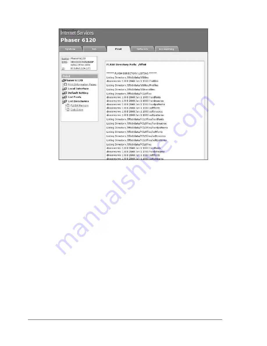 Xerox Phaser 6120 Reference Manual Download Page 171