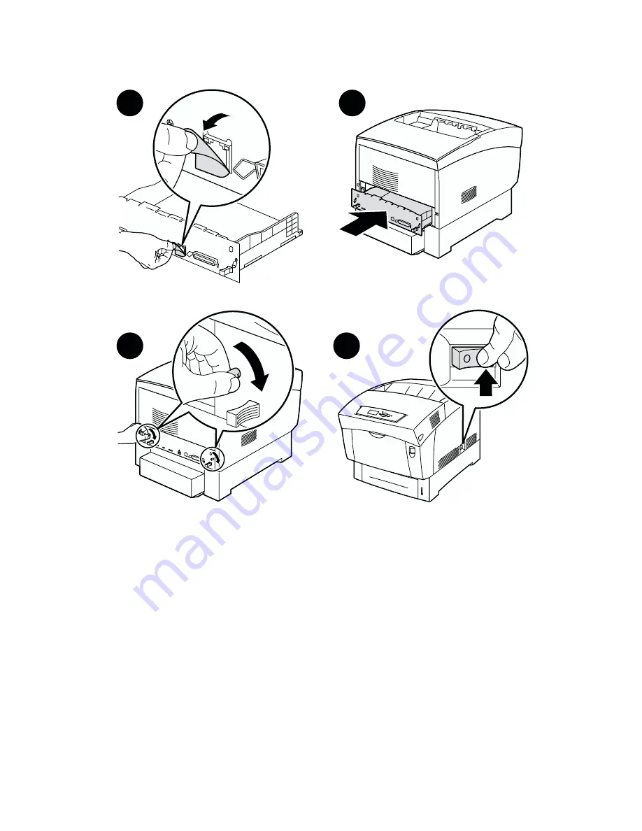 Xerox Phaser 6200DP Скачать руководство пользователя страница 4