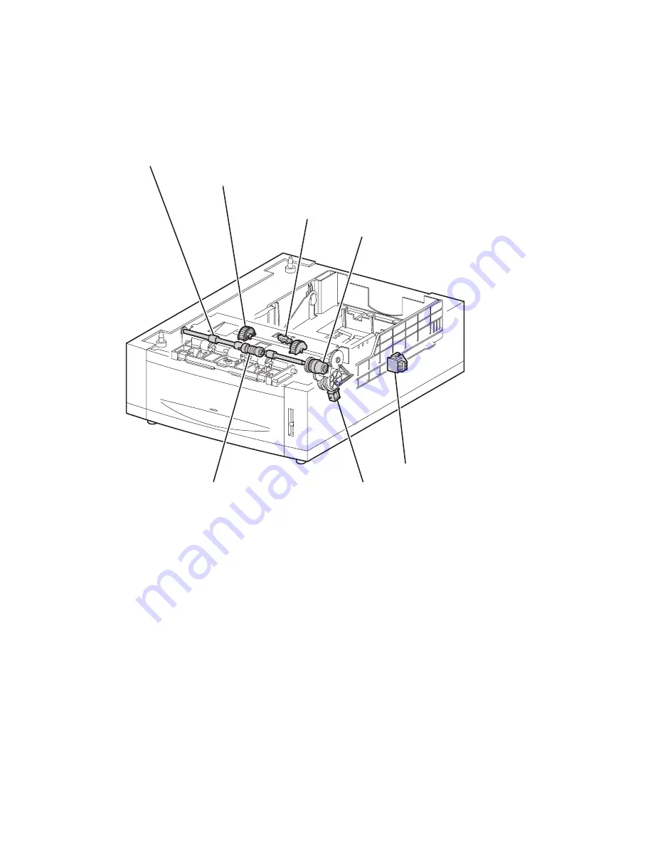 Xerox Phaser 6250DT Service Manual Download Page 61