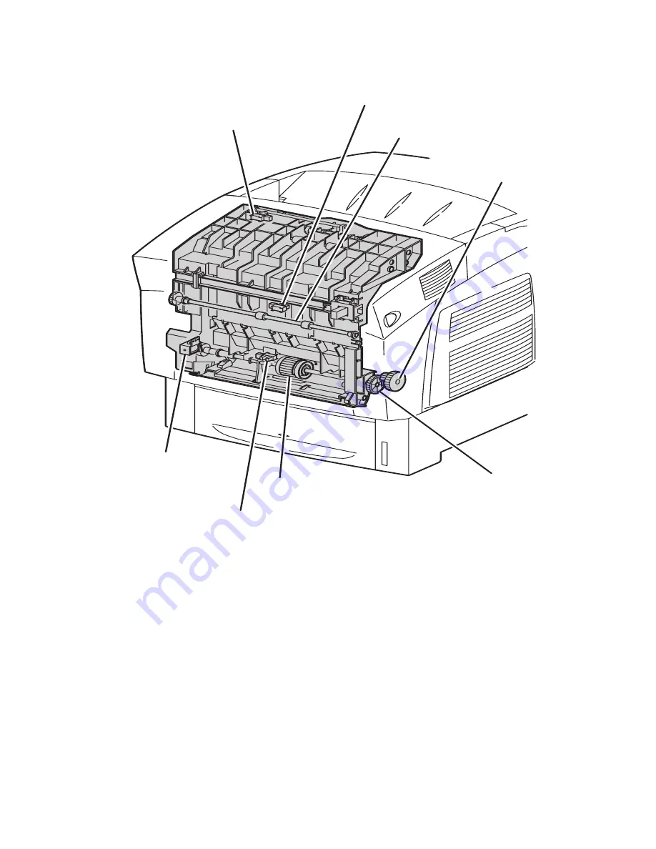 Xerox Phaser 6250DT Service Manual Download Page 68