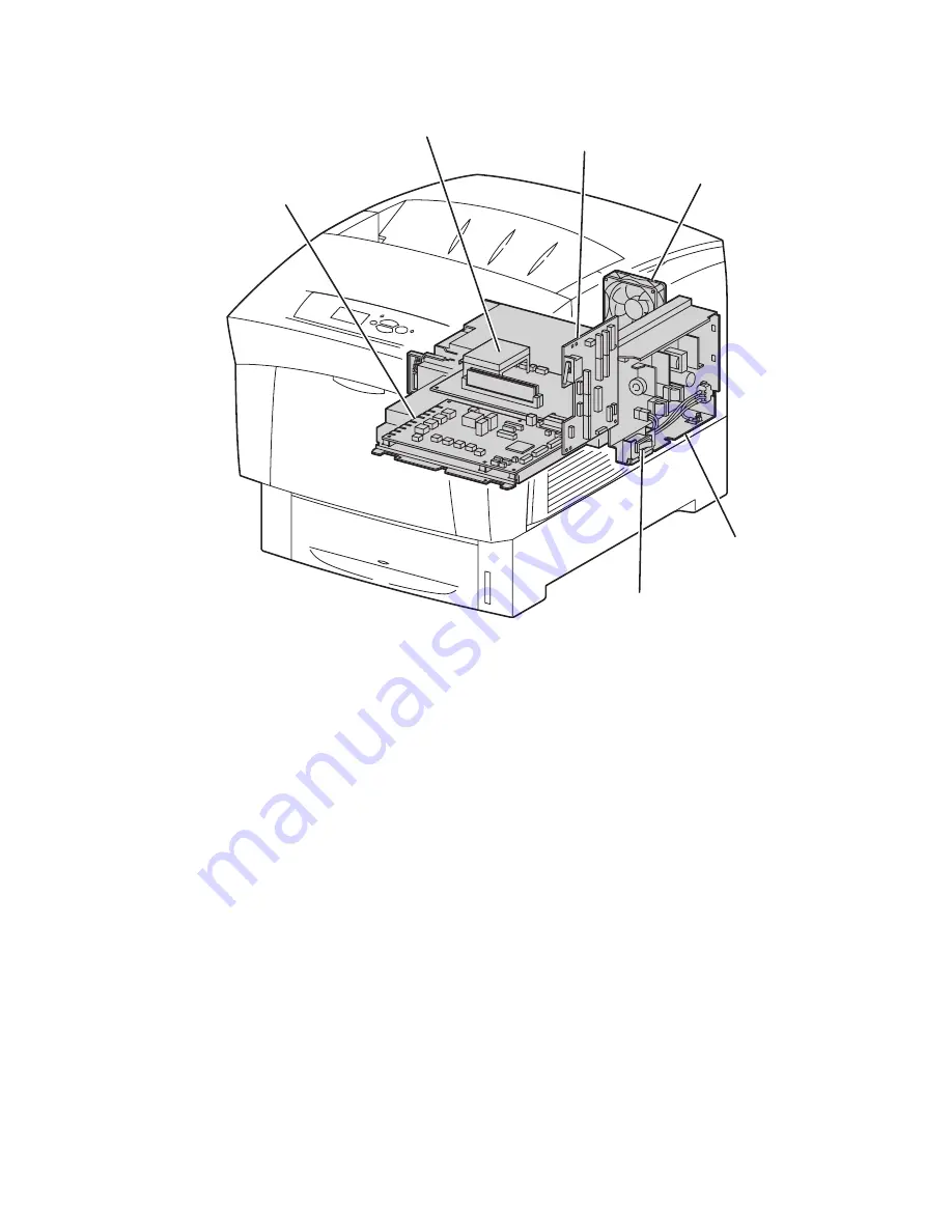 Xerox Phaser 6250DT Service Manual Download Page 80