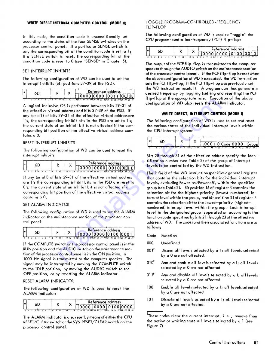 Xerox Sigma 6 Reference Manual Download Page 89