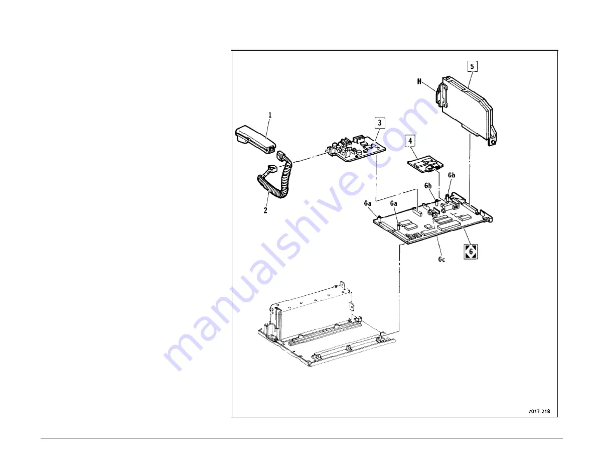 Xerox Telecopier 7017 Technical Reference Manual Download Page 109