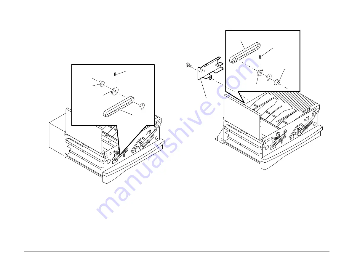 Xerox Telecopier 7033 Service Manual Download Page 77