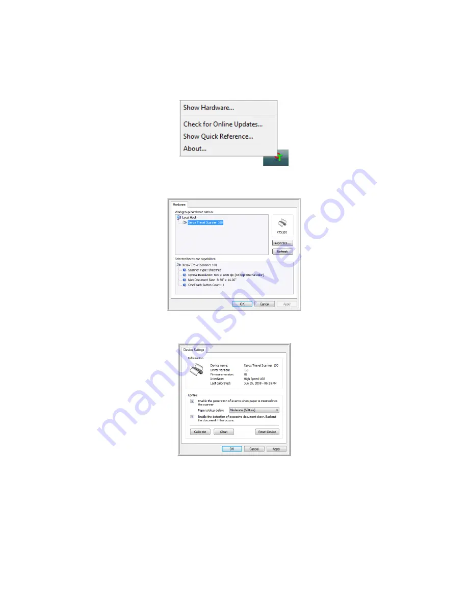 Xerox Travel Scanner 100 User Manual Download Page 77