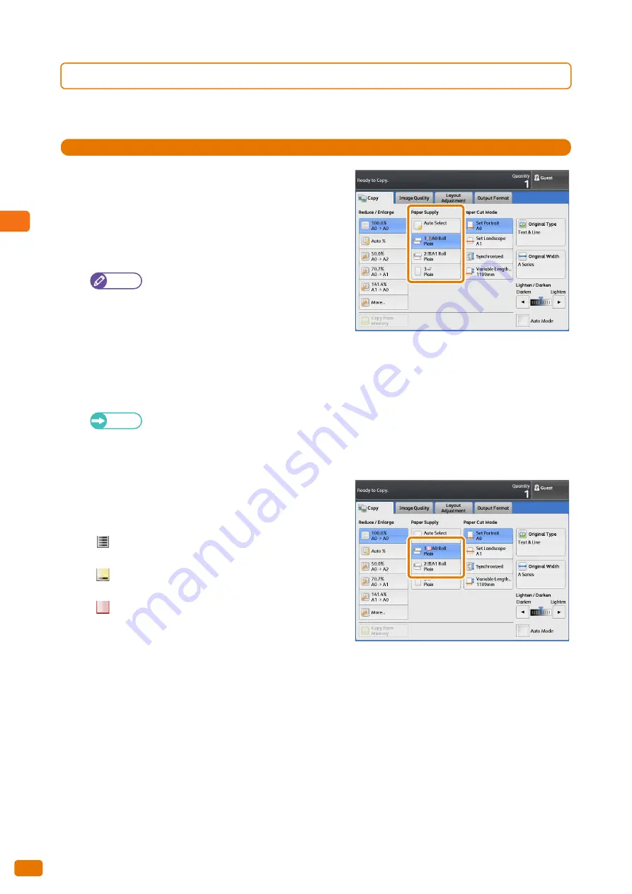 Xerox Wide Format 6705 System User Manual Download Page 104