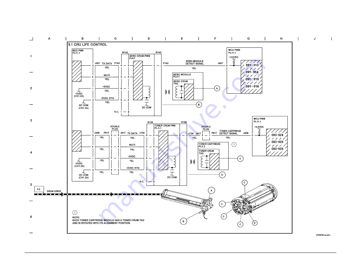 Xerox WorkCentre 7132 Service Documentation Download Page 1687