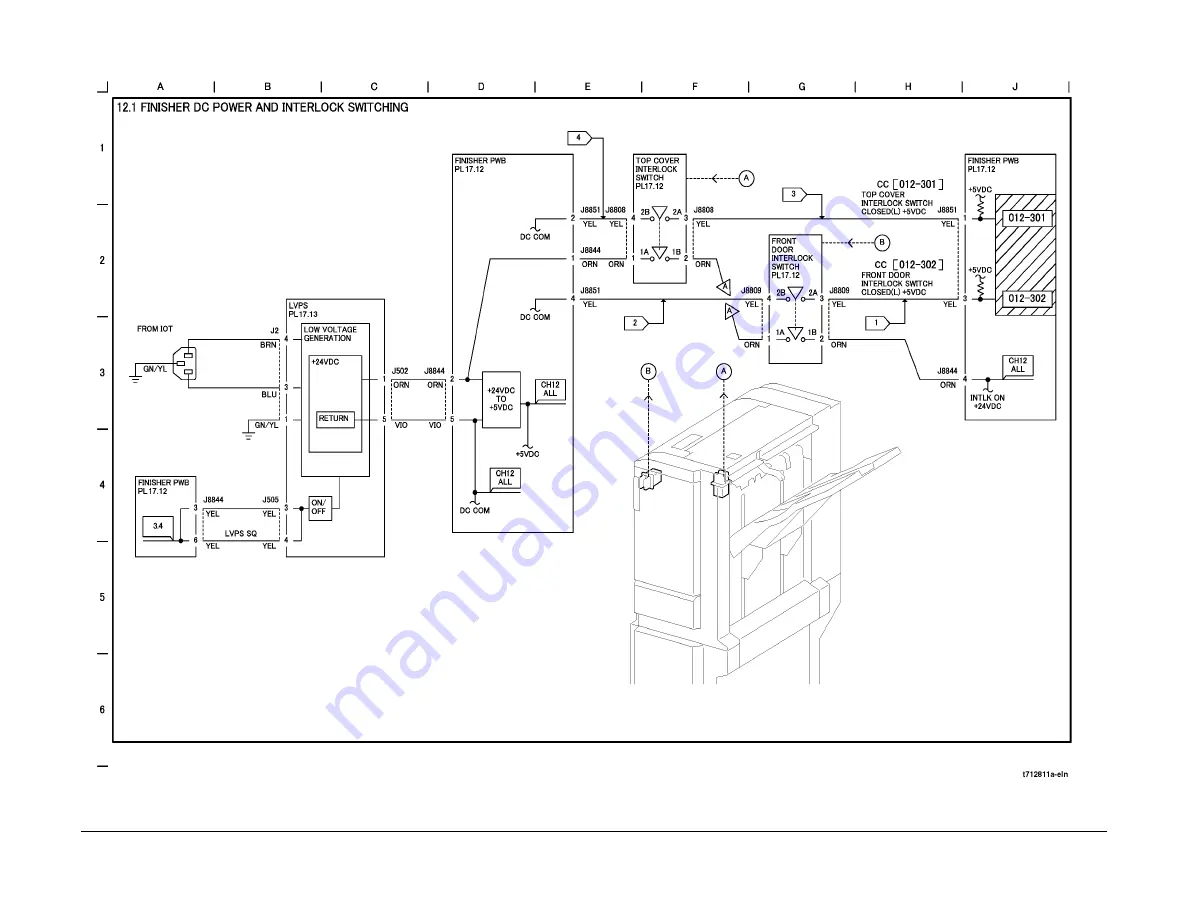 Xerox WorkCentre 7132 Service Documentation Download Page 1704