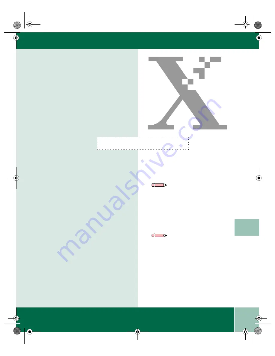 Xerox WorkCentre XE88 User Manual Download Page 31