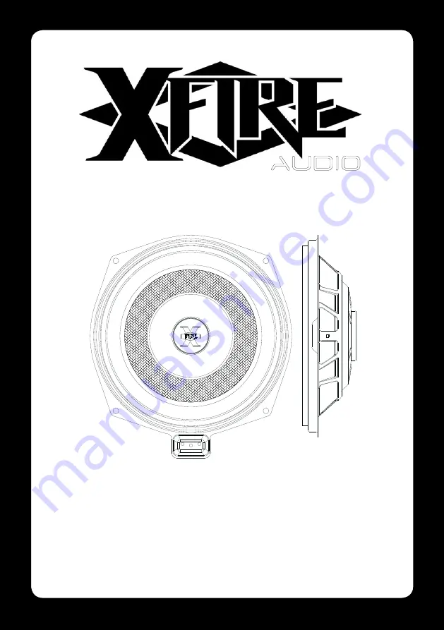 XFIRE AUDIO BMW80W Owner'S Manual Download Page 1