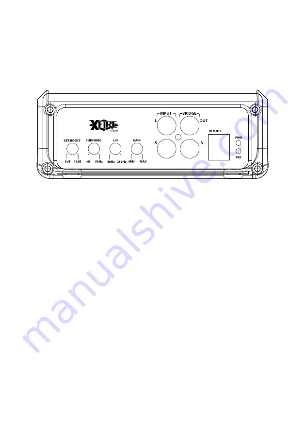 XFIRE AUDIO E-3001D Owner'S Manual Download Page 8