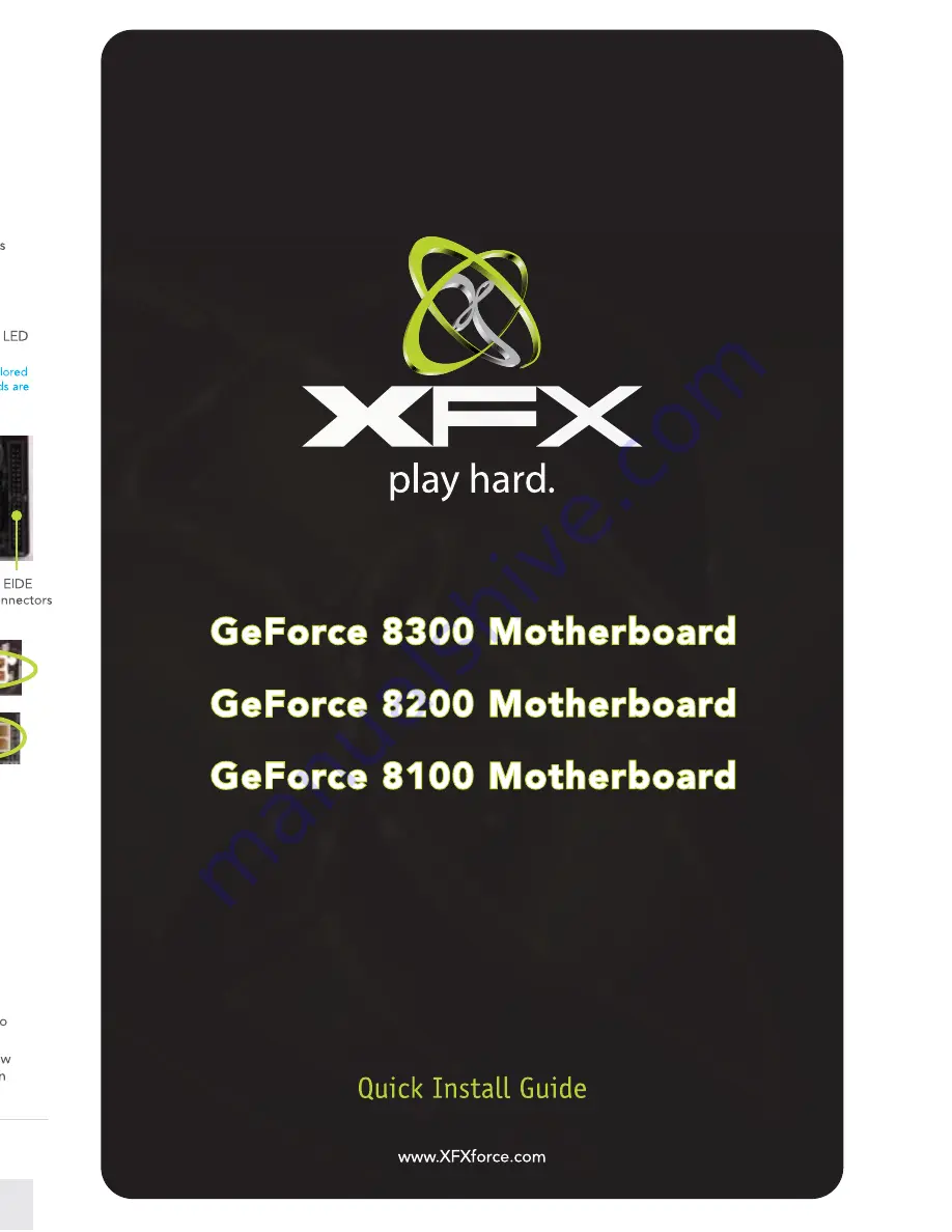 XFX GeForce 8300 Quick Install Manual Download Page 1