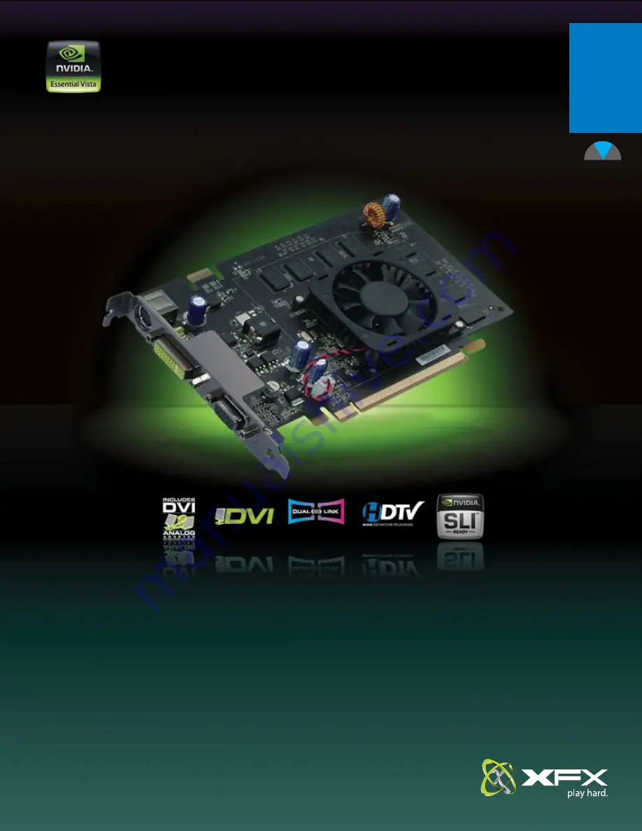 XFX GeForce 8500 GT Quick Manual Download Page 1