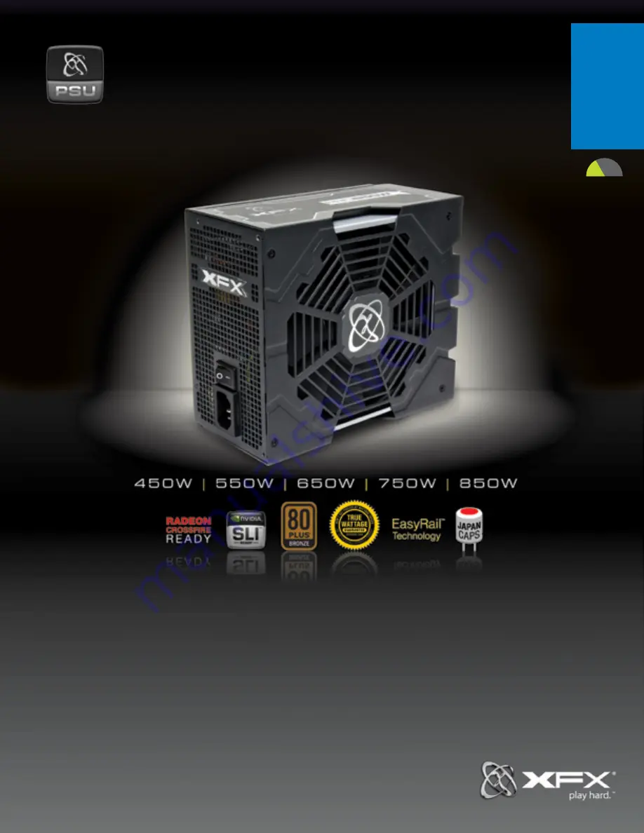 XFX P1-850S-NLB9 Specifications Download Page 1